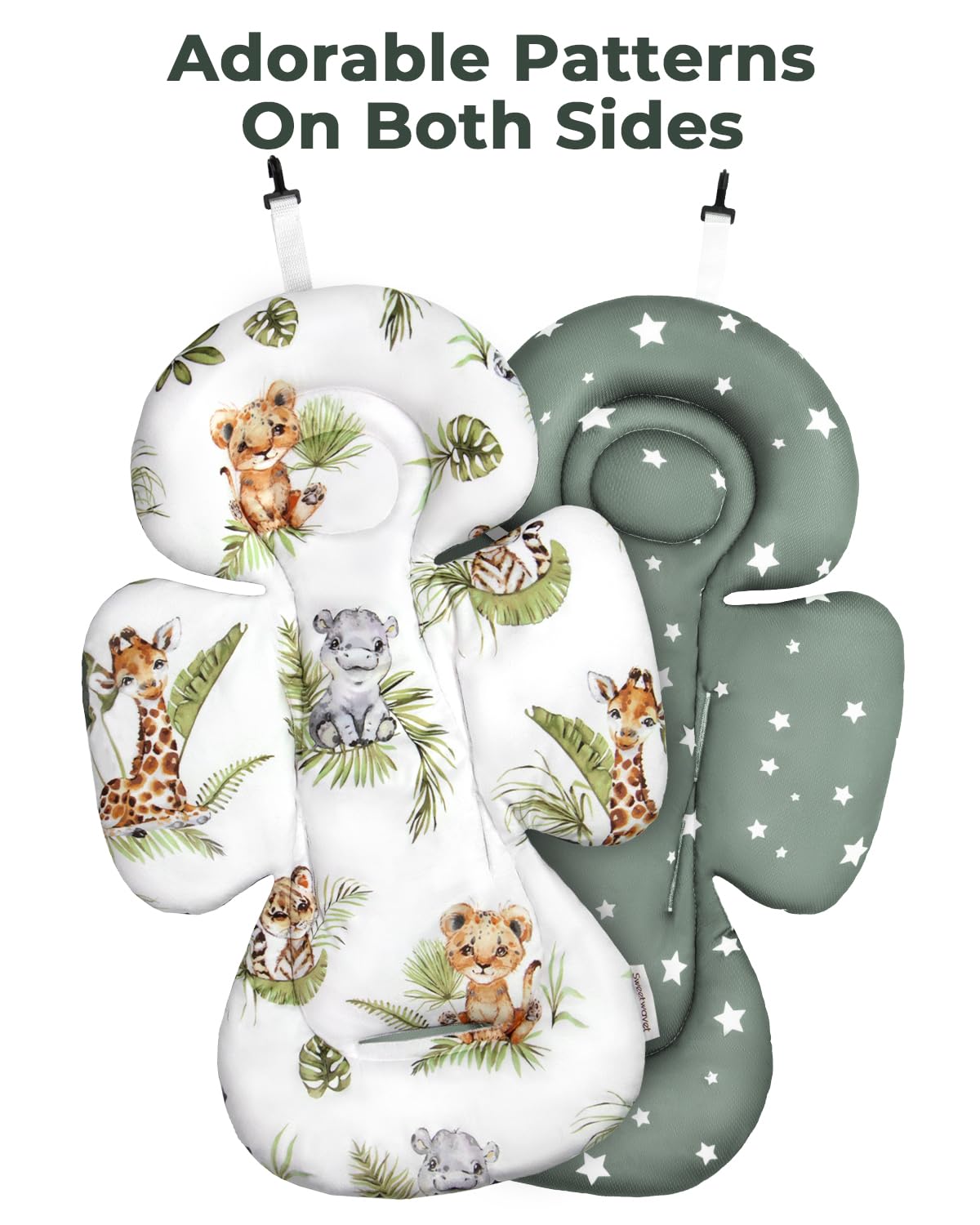 Sweetwavet plush fabric closeup highlights soft, breathable materials.