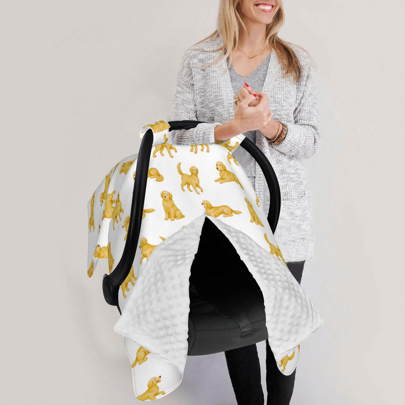 Sweety Baby 360-degree protection shields from sun, wind, and dust on the go.