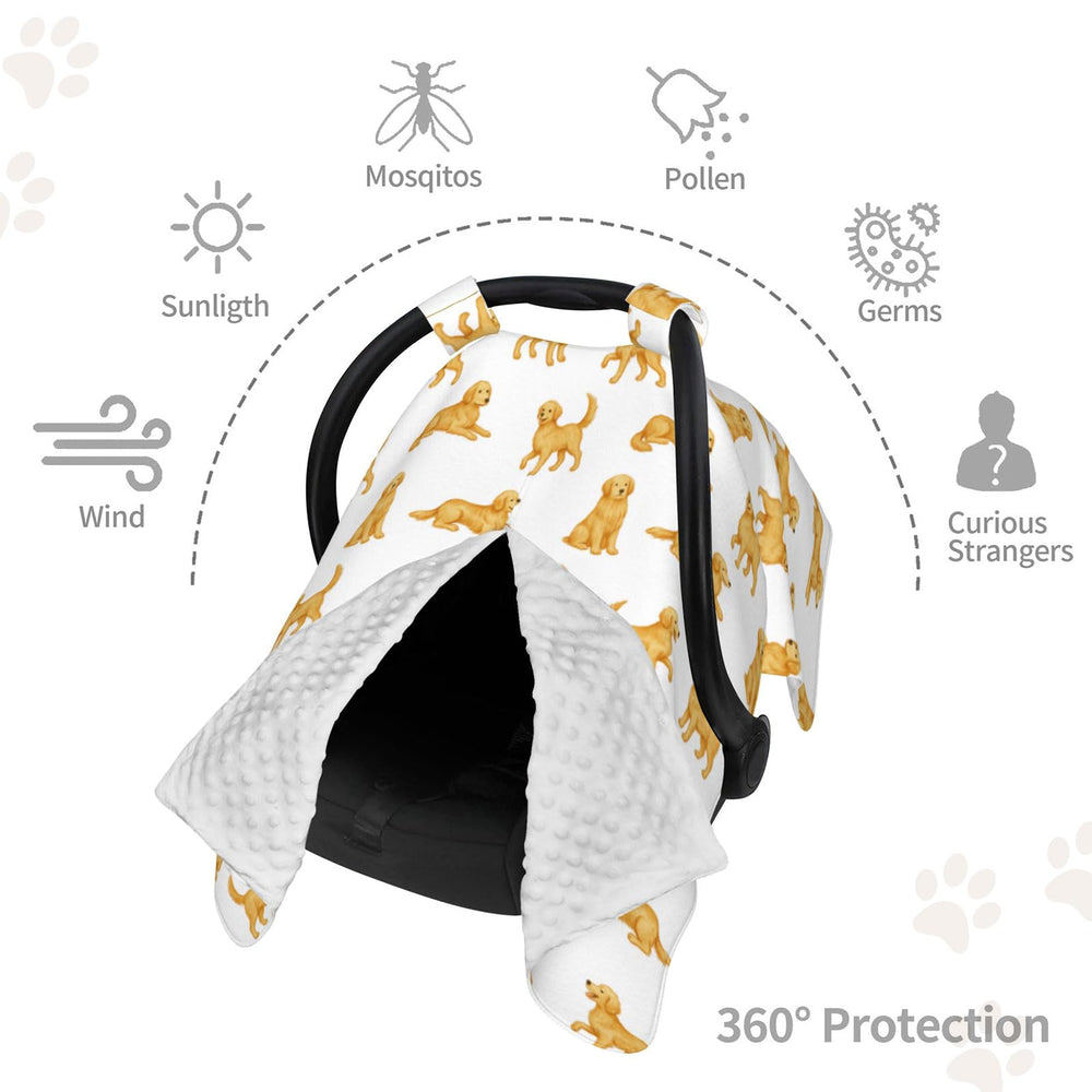 Sweety Baby adjustable Velcro straps ensure a quick, secure fit on most seats.