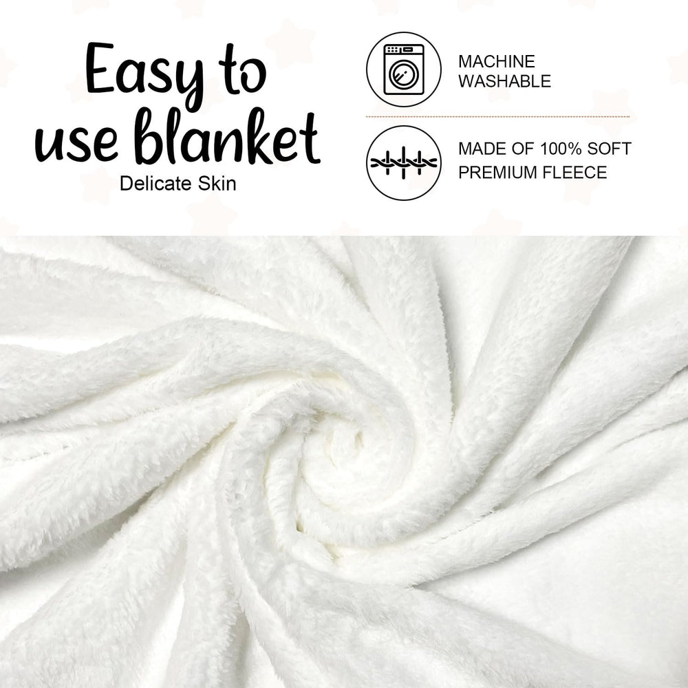Sweety Baby Baseball Blanket shows 40x50-inch size for generous monthly memories.