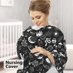 Sweety Baby Goth carseat cover with 360 protection from sun, wind, and dust.