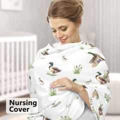Sweety Baby Mallard Duck interior minky lining offers soothing touch for baby.