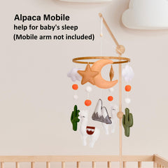 Sweety Baby nursery-clouds-stars-mobile offers soft neutral tones for modern boho nurseries.