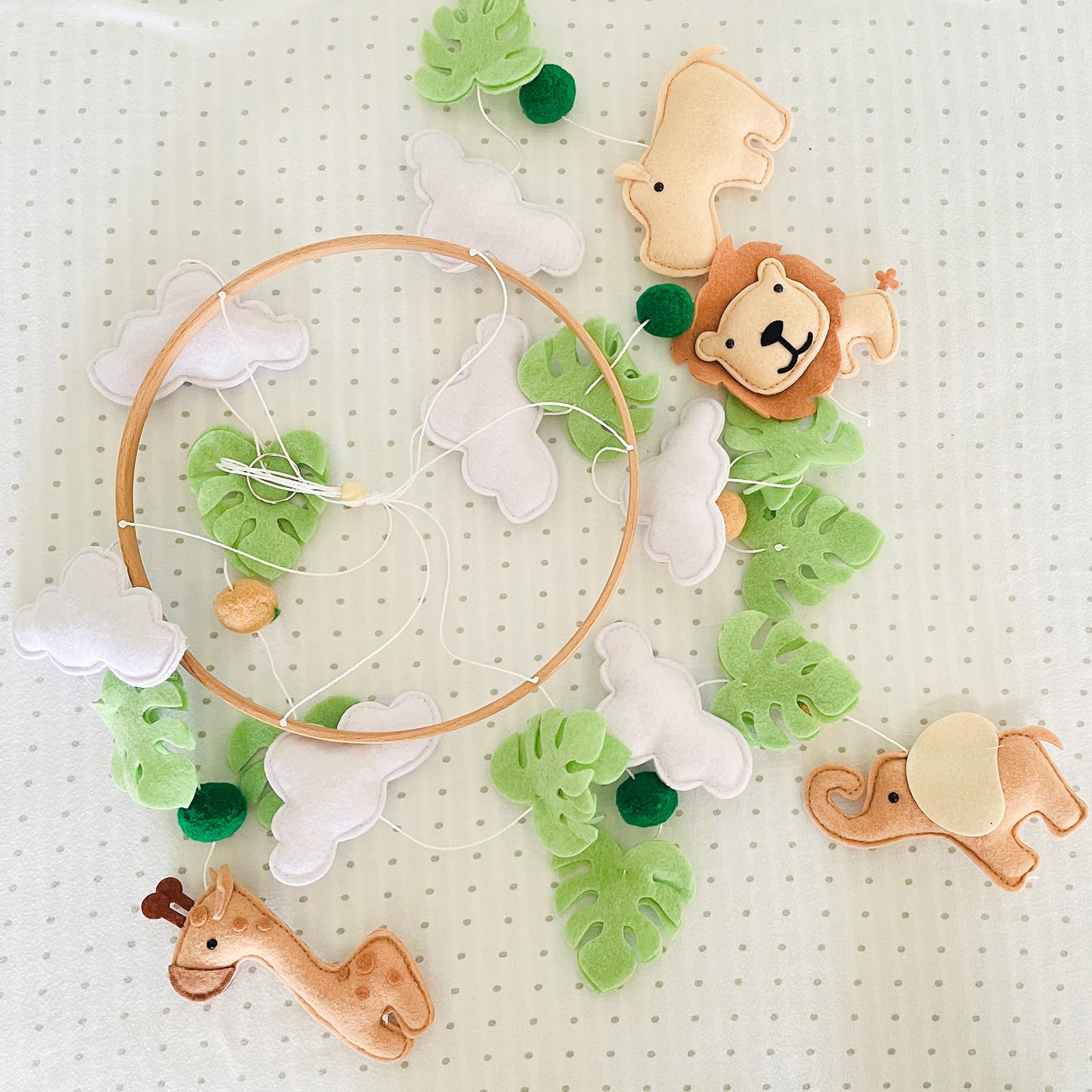 Sweety Baby Safari Mobile gift-ready box for baby showers and new arrivals