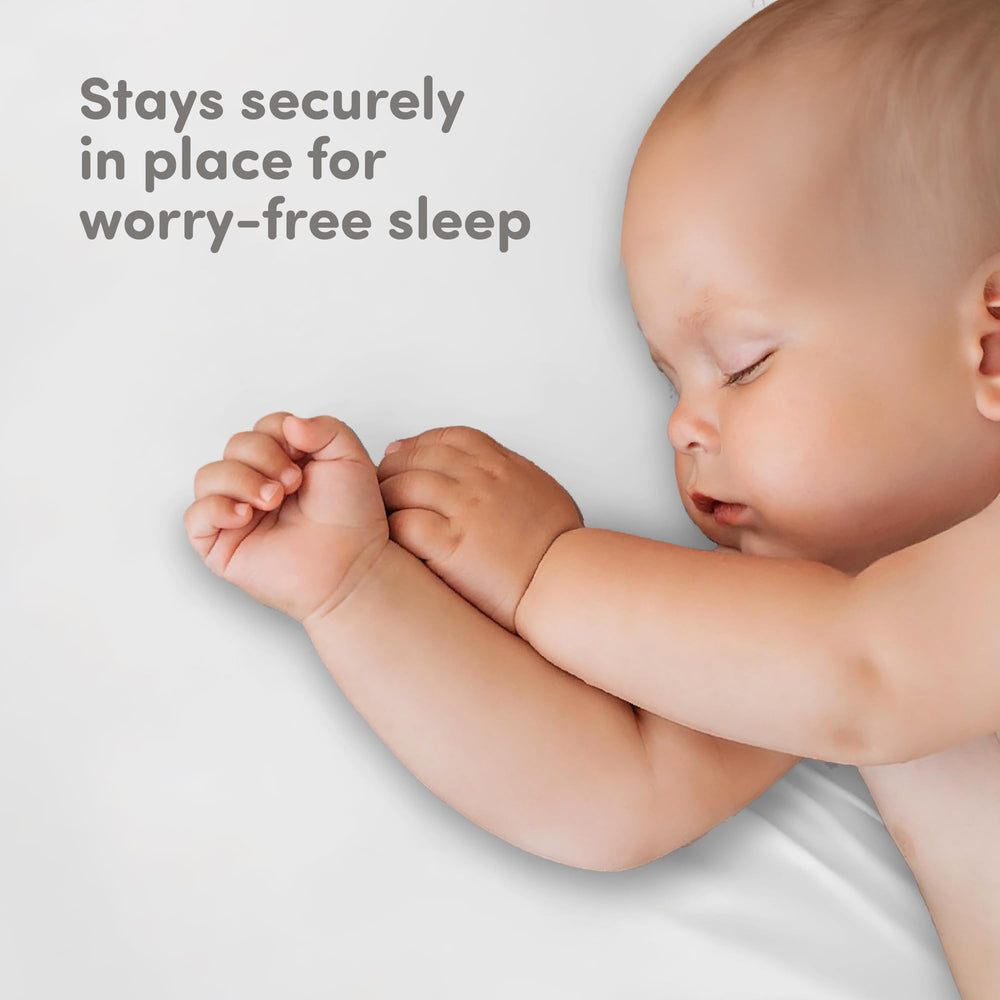 Sweety Fox neutral design crib sheets suit boys, girls, and gender-neutral nurseries