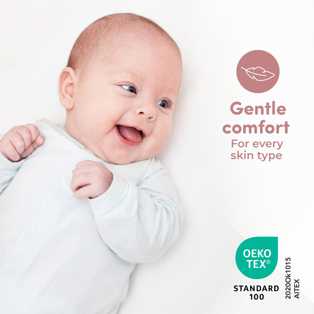 Sweety Fox jersey-knit sheets highlight breathable fabric for baby comfort during naps.