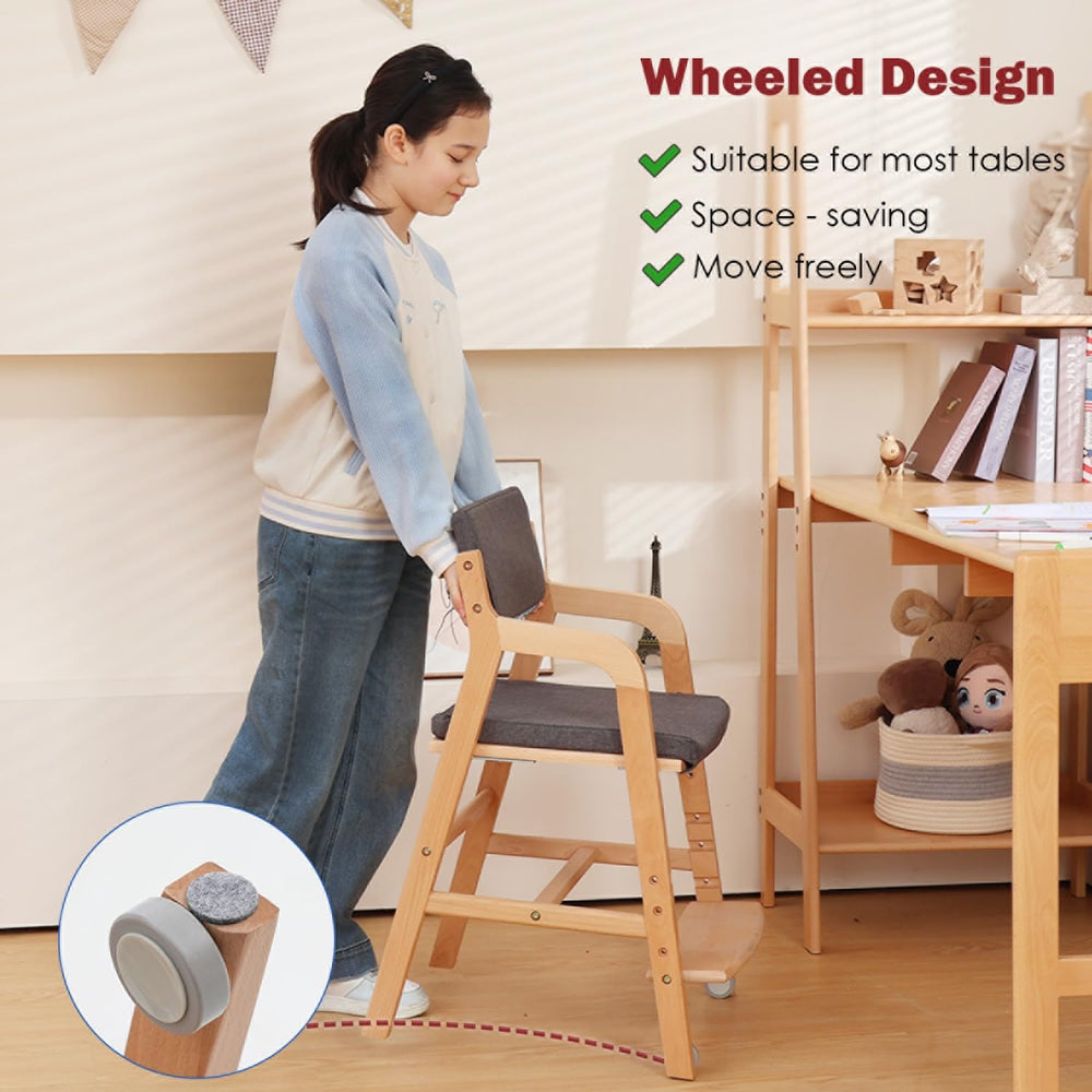 Swegrow beech wood frame highlights durable, safe construction