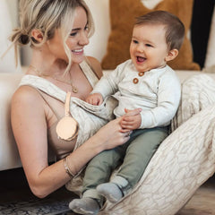 Swelive silicone pacifier case attached strap clips to bag for easy reach
