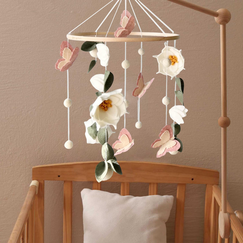SWECOMZE suspended ornaments—soft, safe decor that grows with baby curiosity
