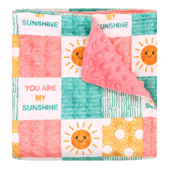SWESEN baby mink blanket, double-layer design for ultra-soft newborn comfort.