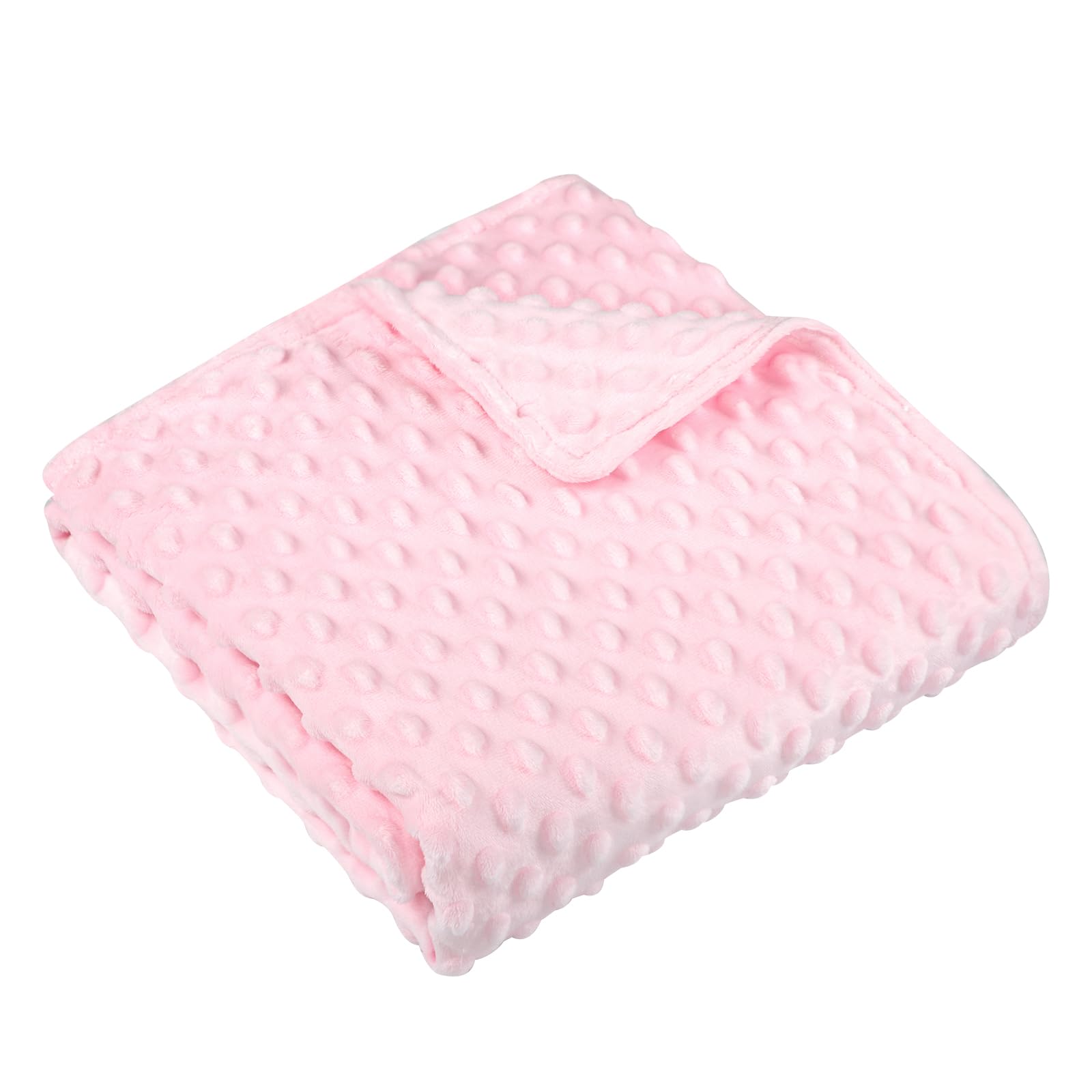 SWESEN pink unicorn design baby blanket for nursery decor and cozy snuggles