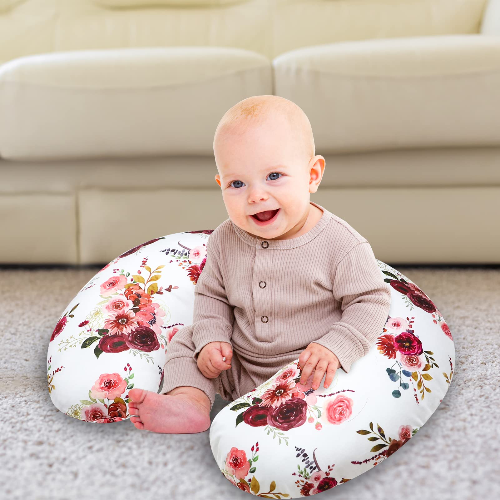 SWESEN baby girl gift floral cover—great baby shower present and nursery coordination.
