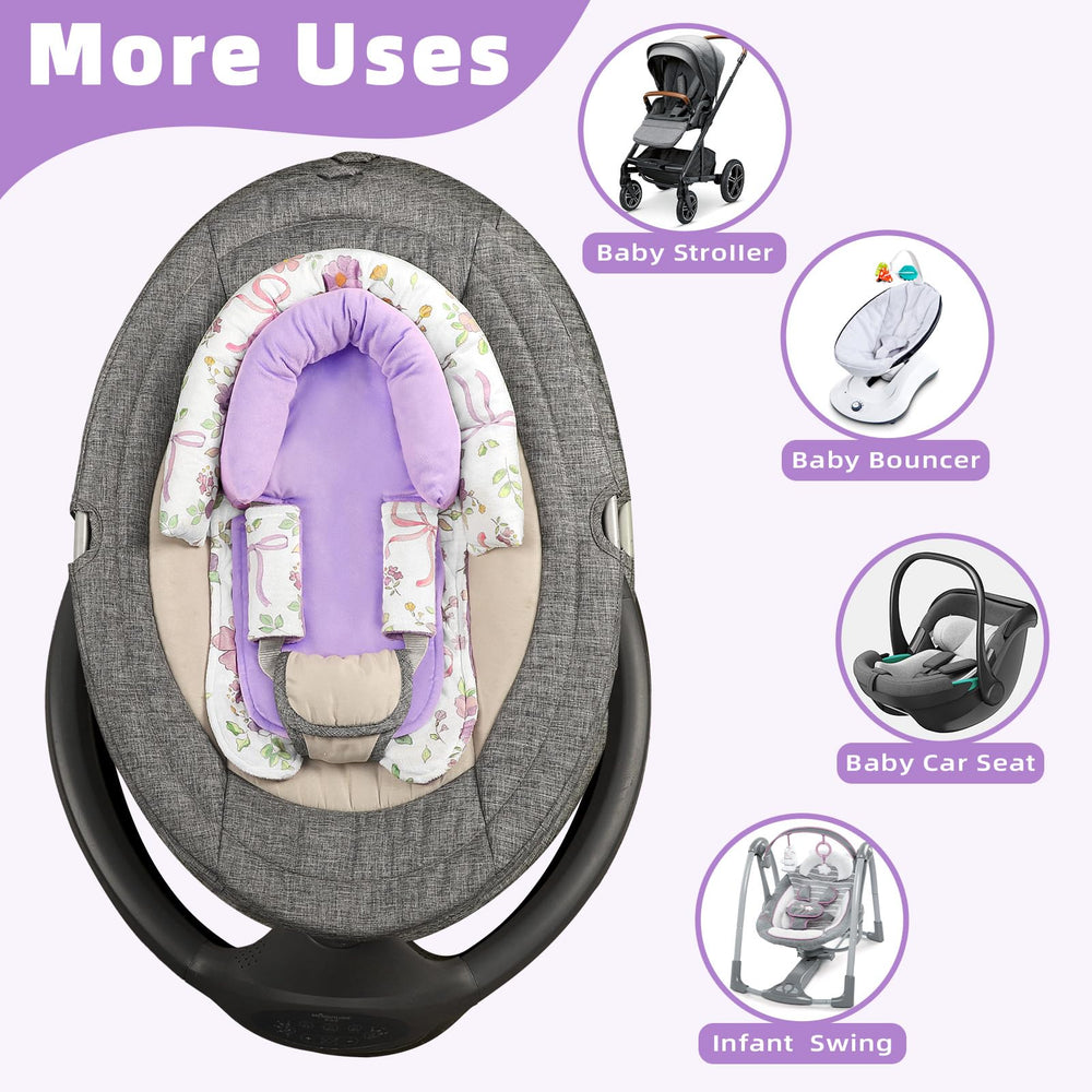 SWESEN easy-install washable insert is machine washable for busy parents