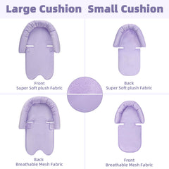 SWESEN insert size 20x13 inches fits most infant seats and carriers.