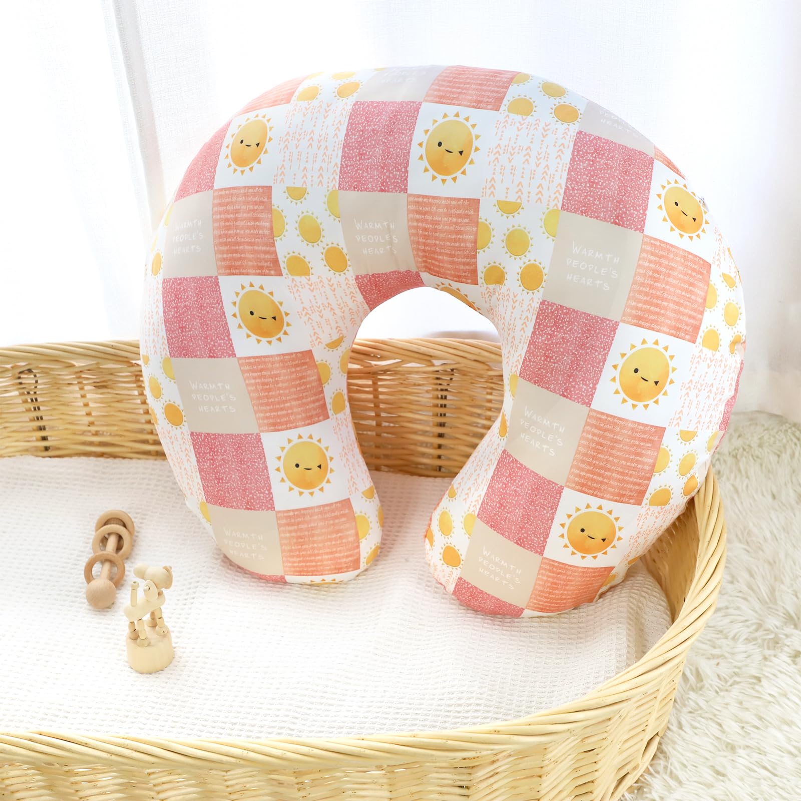 SWESEN nursing pillow cover makes a thoughtful baby shower gift.
