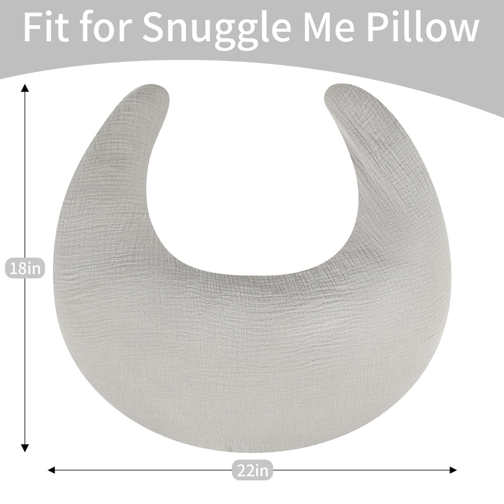 SWESEN nursing pillow cover breathable-lightweight fabric promotes ventilation and comfort.