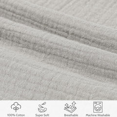 SWESEN nursing pillow cover fits crescent shapes S N U G L E M E for snug coverage.