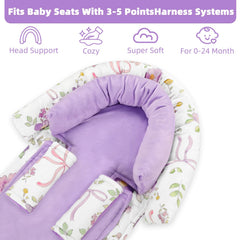 SWESEN strap covers protect baby's shoulders from harness chafing