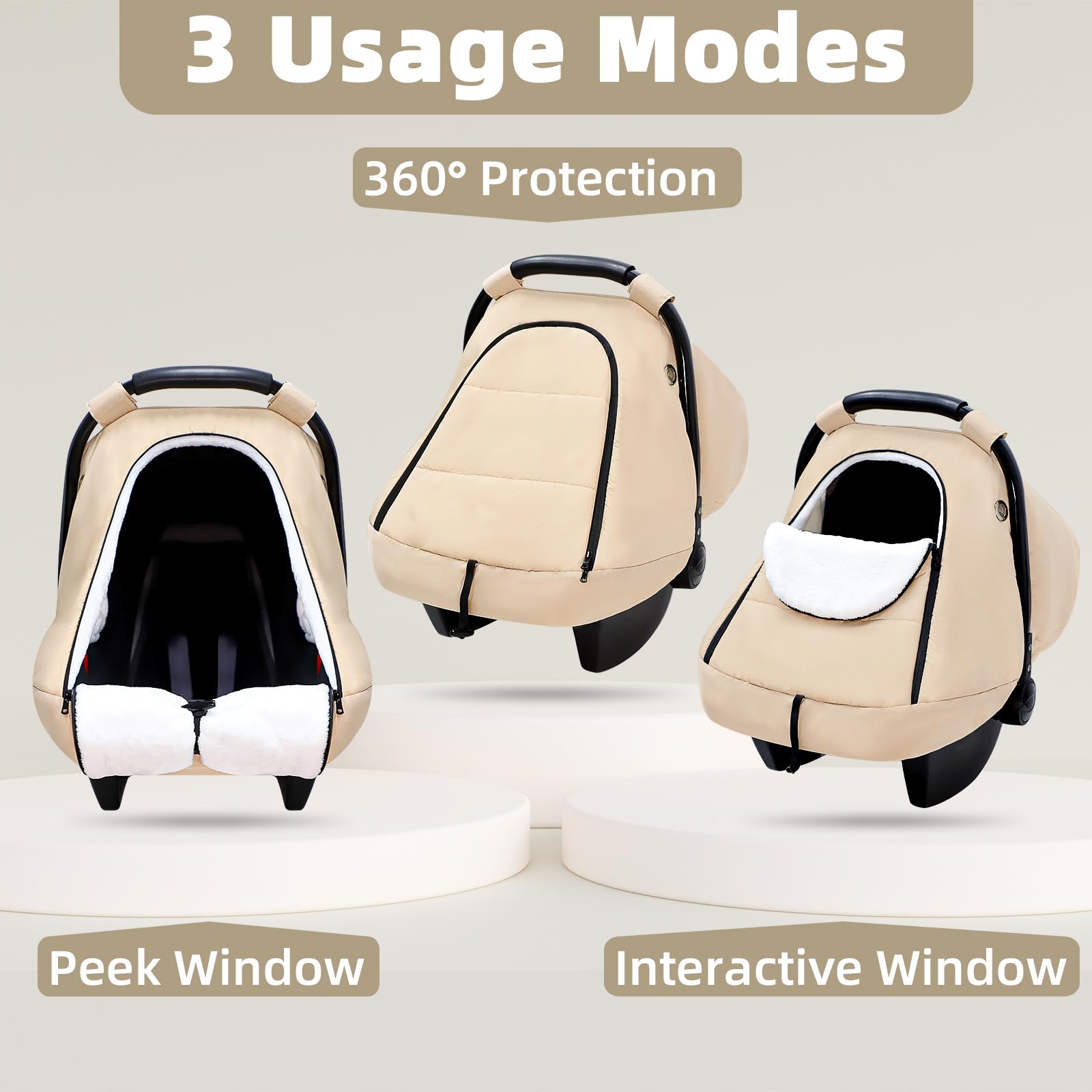 SWESEN universal-use design with Velcro straps for quick attachment.