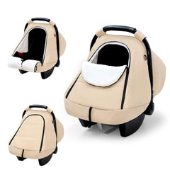 SWESEN winter car seat cover outer layer shows warmth and rain protection.