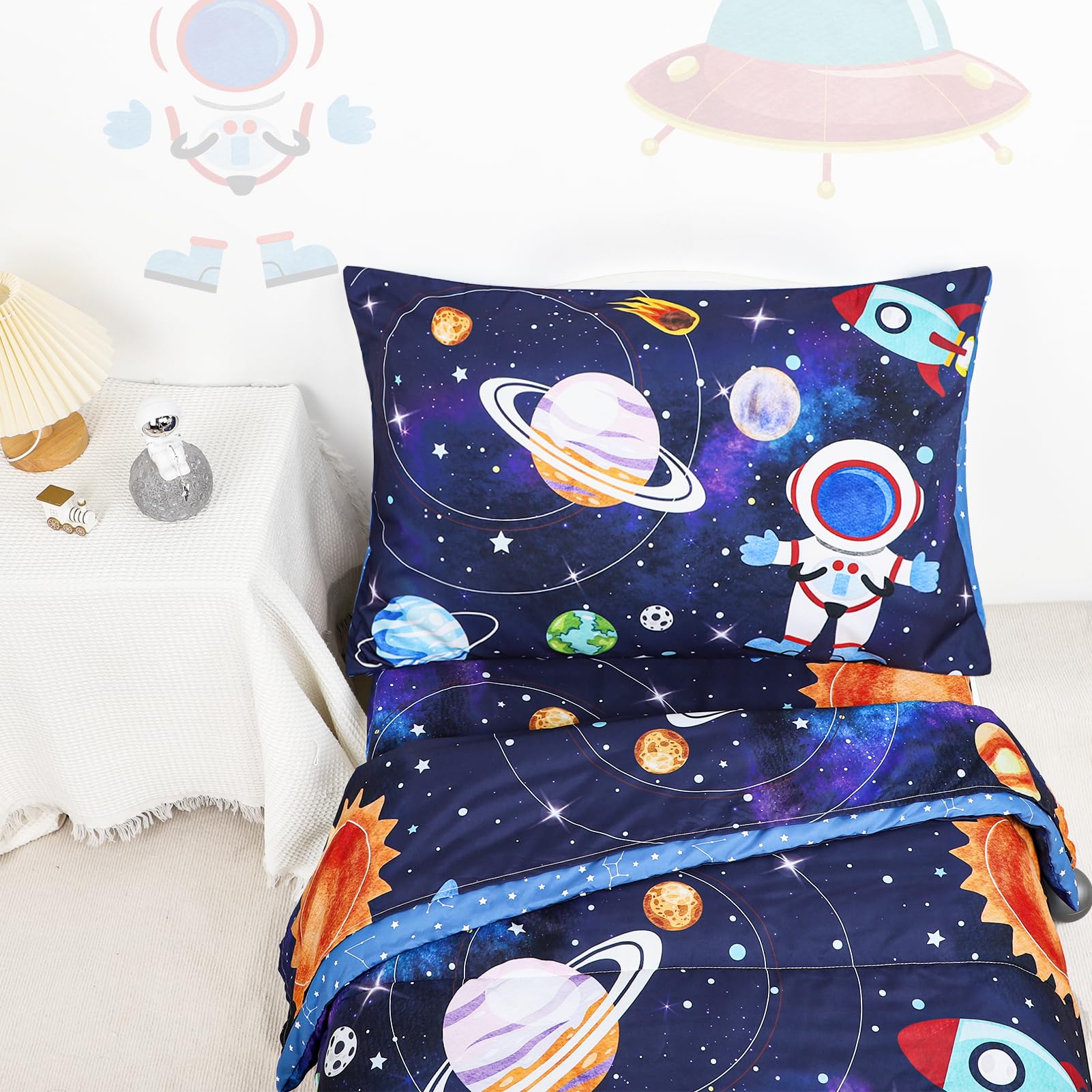 SWESEN Space Bedding soft microfiber—lightweight comfort for airy sleep.