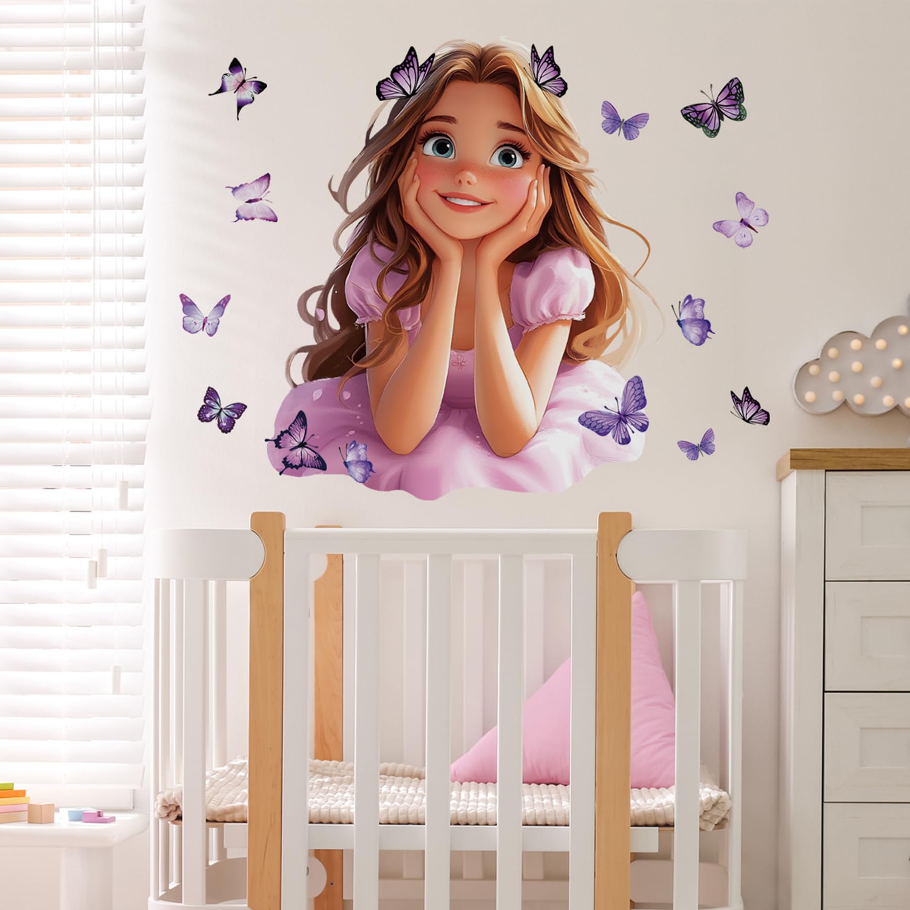 SWORNA Durable vinyl wall decals are waterproof and wear-resistant for long-lasting decor.