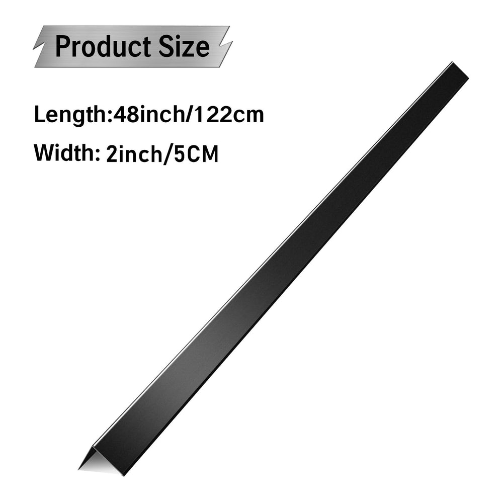 SWPEC corner protector inside-stripe design anchors securely with adhesive for quick installation.