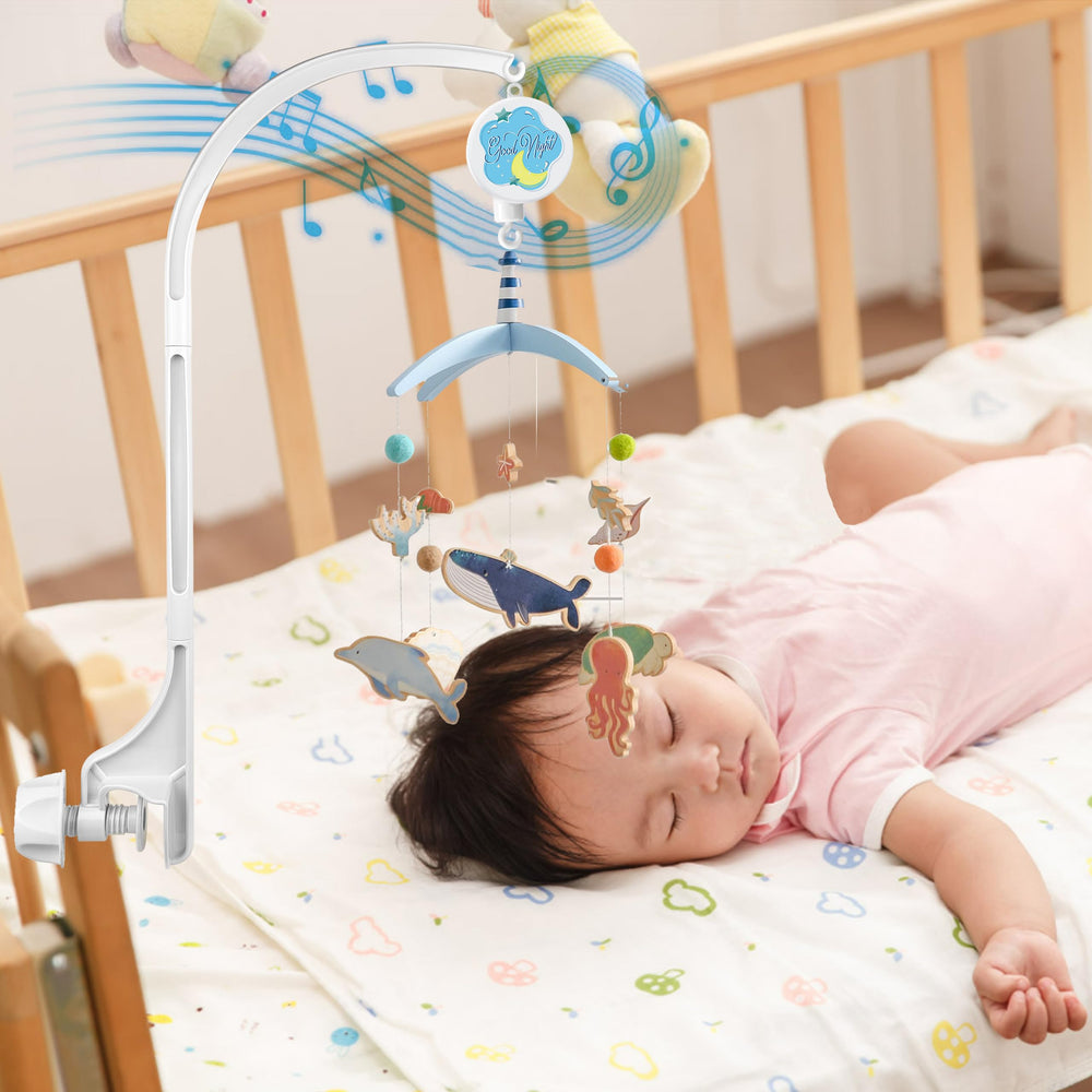 SWSHENR adjustable clamp width fits most cribs securely