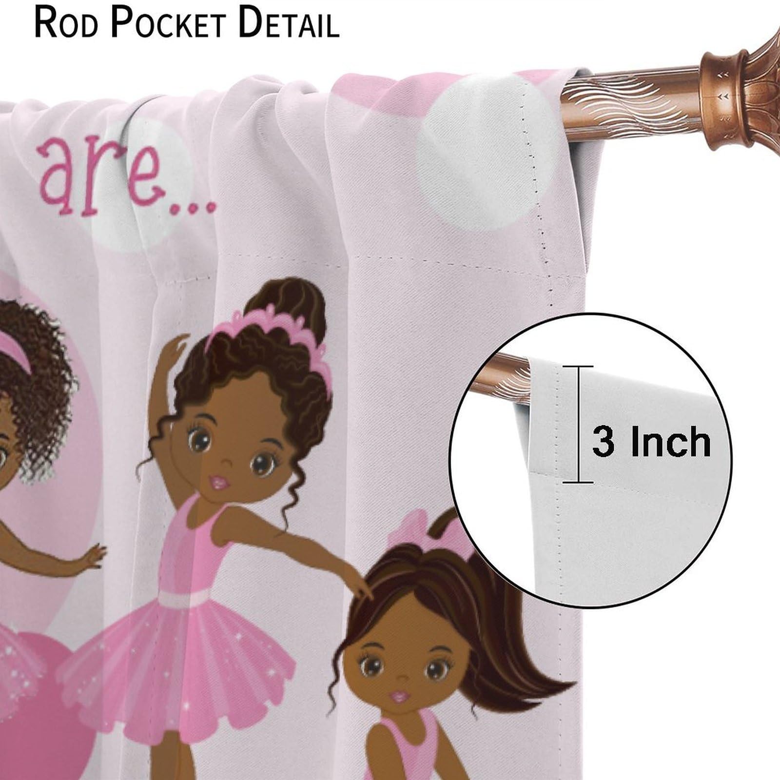 SXXLDNG Curtains darken room for privacy and better sleep in shared children's spaces.