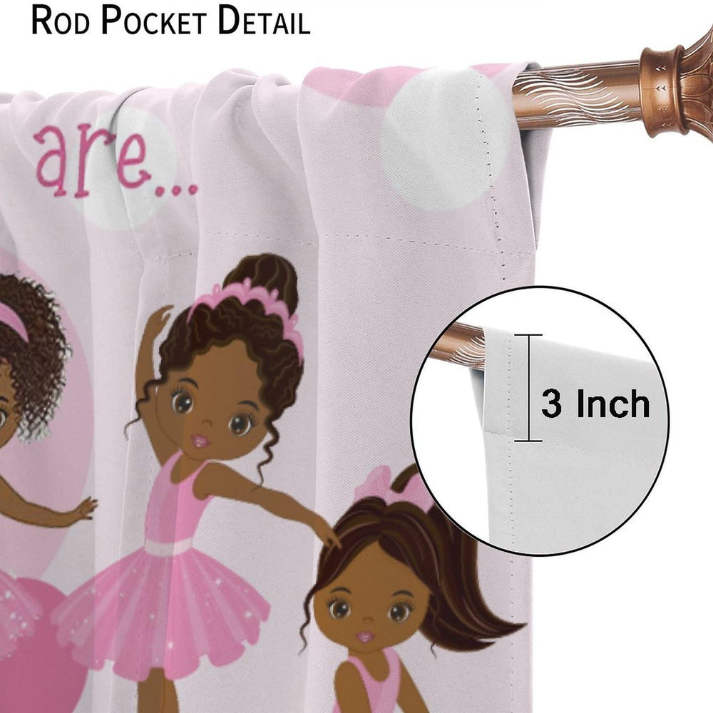 SXXLDNG Curtains darken room for privacy and better sleep in shared children's spaces.