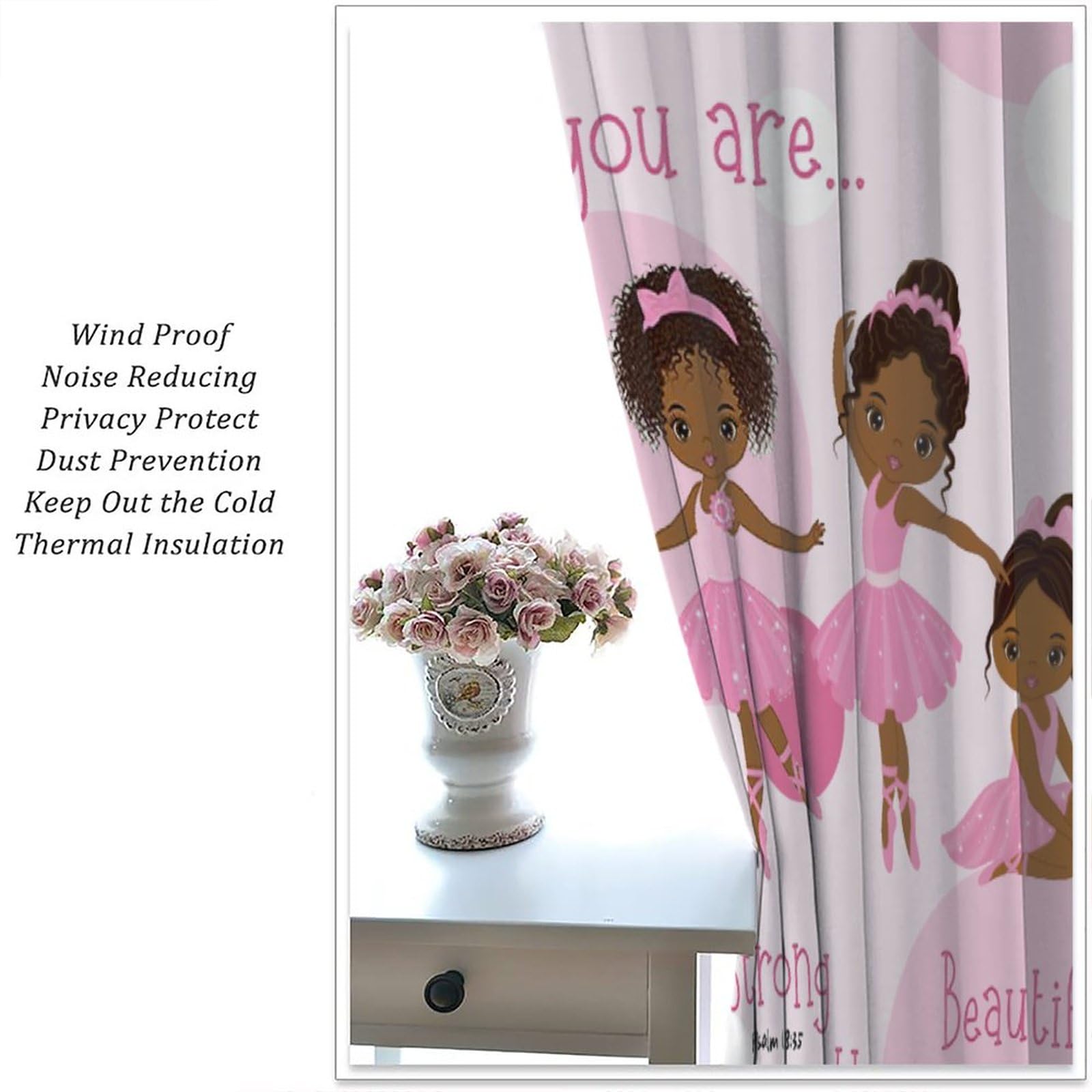 SXXLDNG Easy-care machine-washable curtains ideal for busy households.
