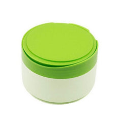 SYBL green puff box open showing sifter and powder puff for easy use.