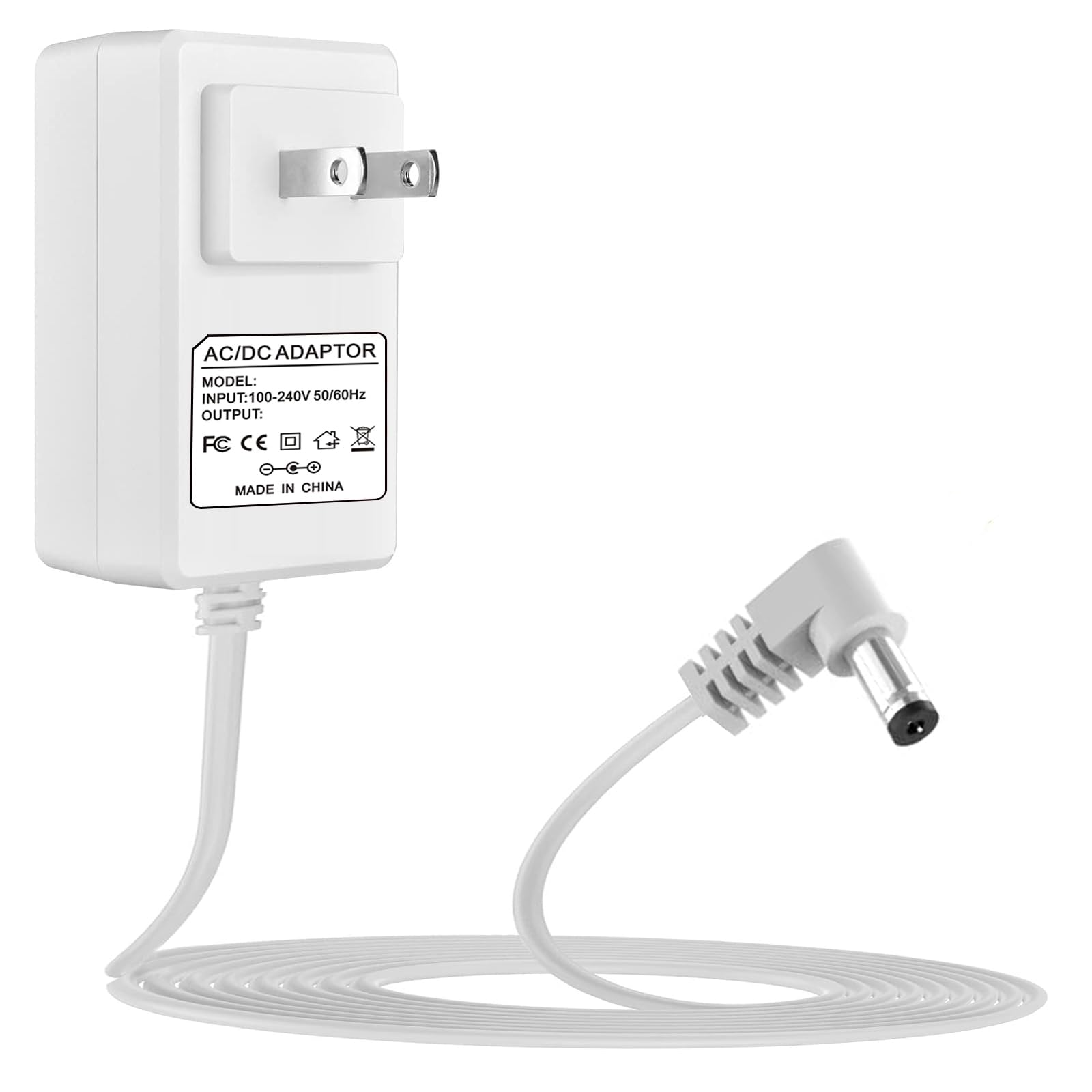 SYFLYH 12V power cord for Luna pump with secure plug.