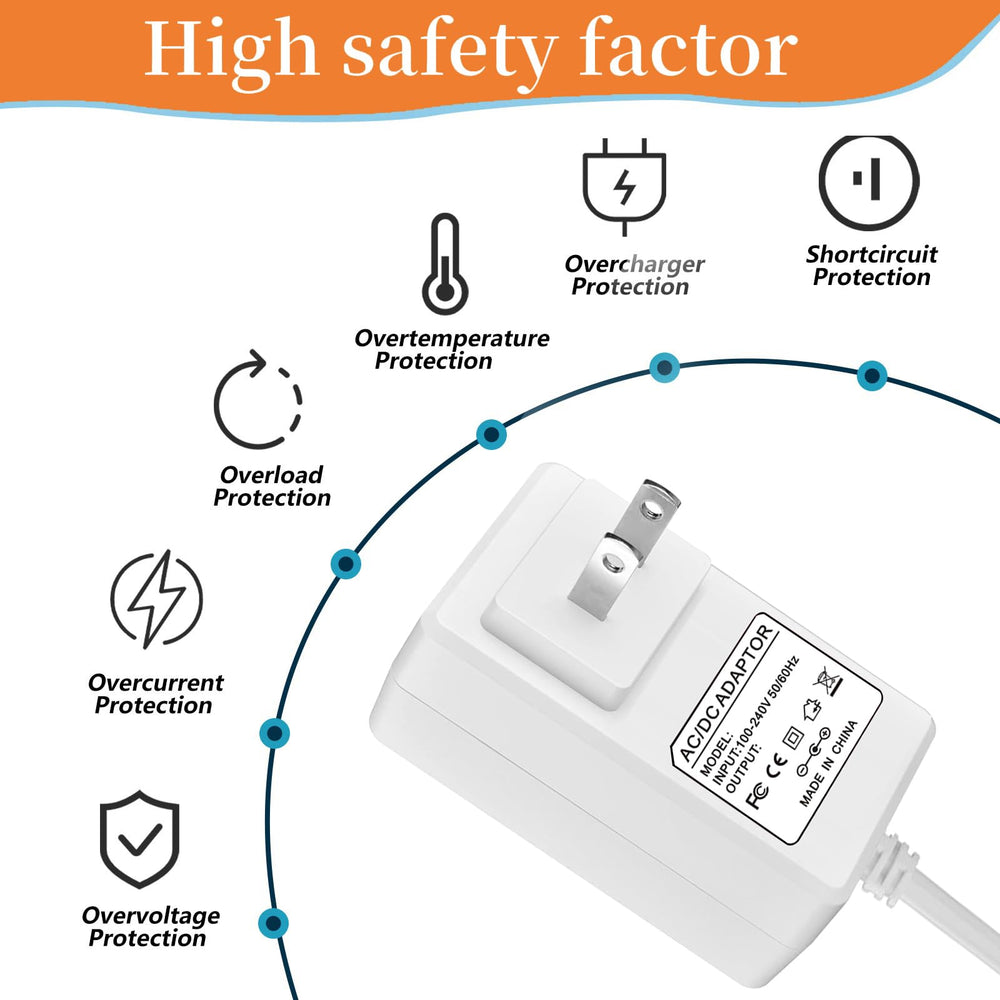 SYFLYH copper-core power cord for longer life.