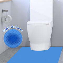 SYMHHA disposable mat offers quick refresh and hygiene around the toilet.
