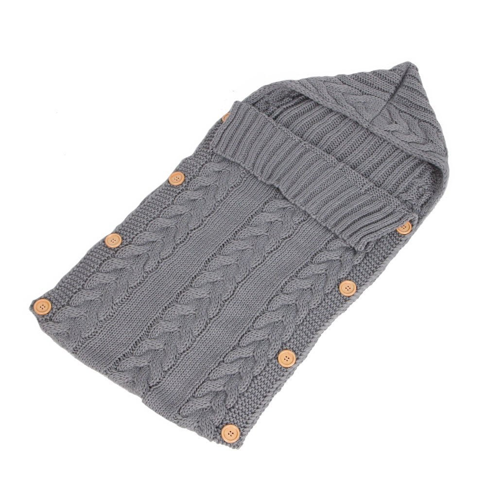 Symphony Wire sleeping bag grey in use as versatile baby sleep solution