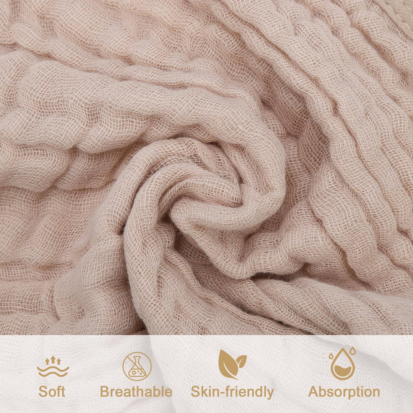 Synrroe-baby-washcloths-use-burp-nursing serve as versatile towels for burp cloths and nursing.