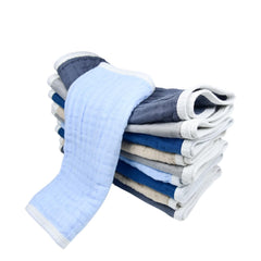 Synrroe burp cloths are multipurpose for feeding, cleaning, and diapering tasks
