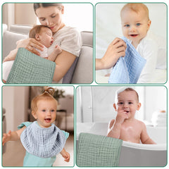 Synrroe muslin burp cloth beige gentle comfort during newborn feeding