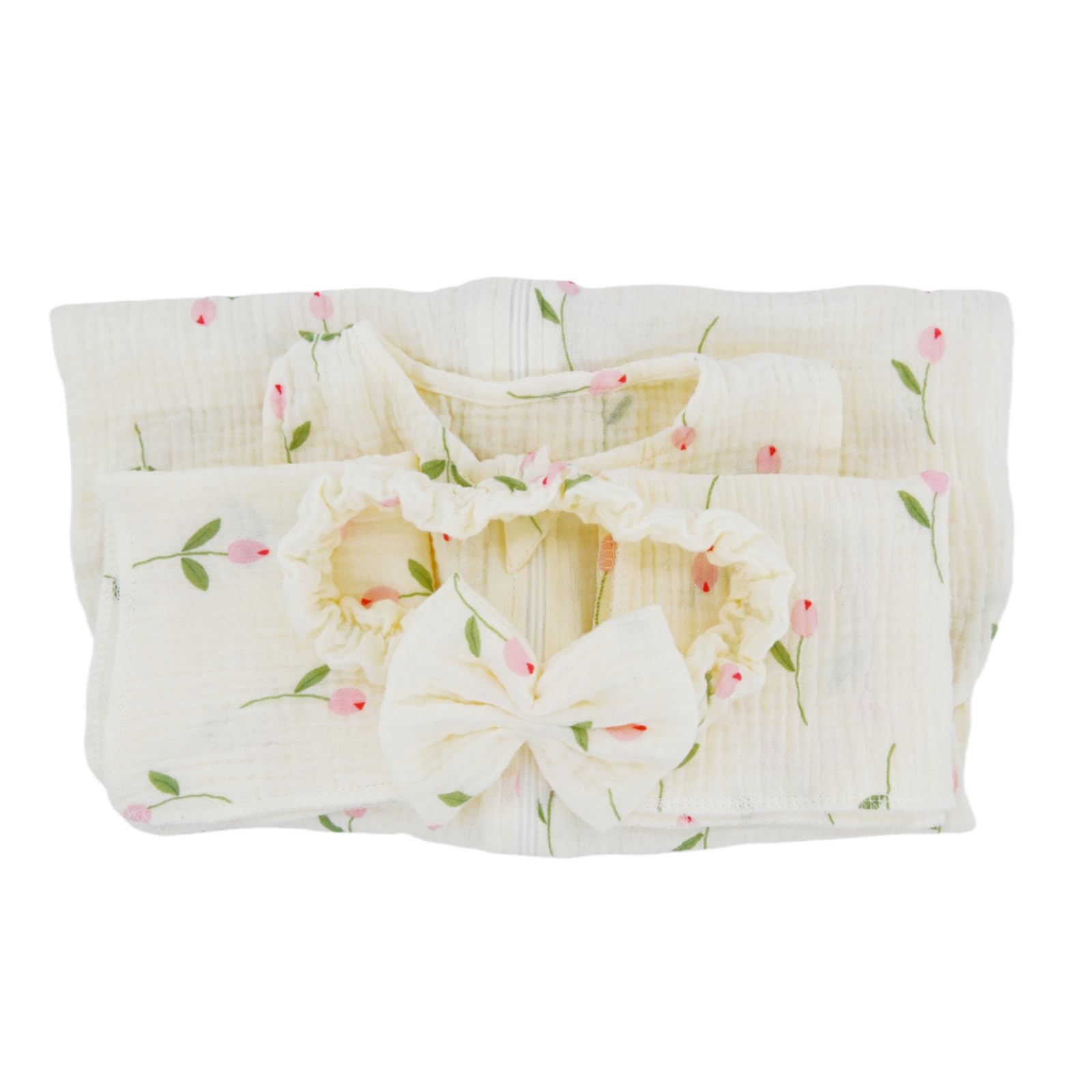 Synrroe sleep sack shows two-way zipper for easy diaper changes.