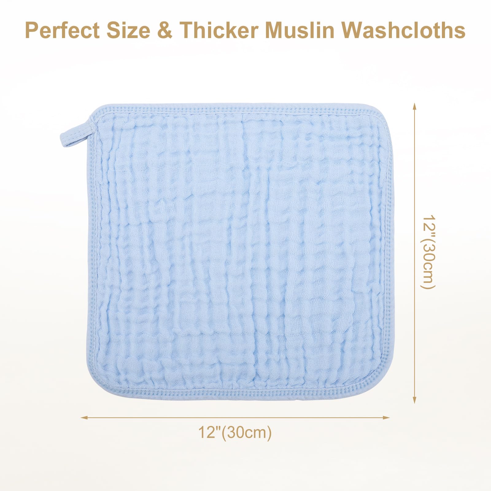 Synrroe-washcloths-fast-drying-lint-free help quick-dry playtime messes without lint.