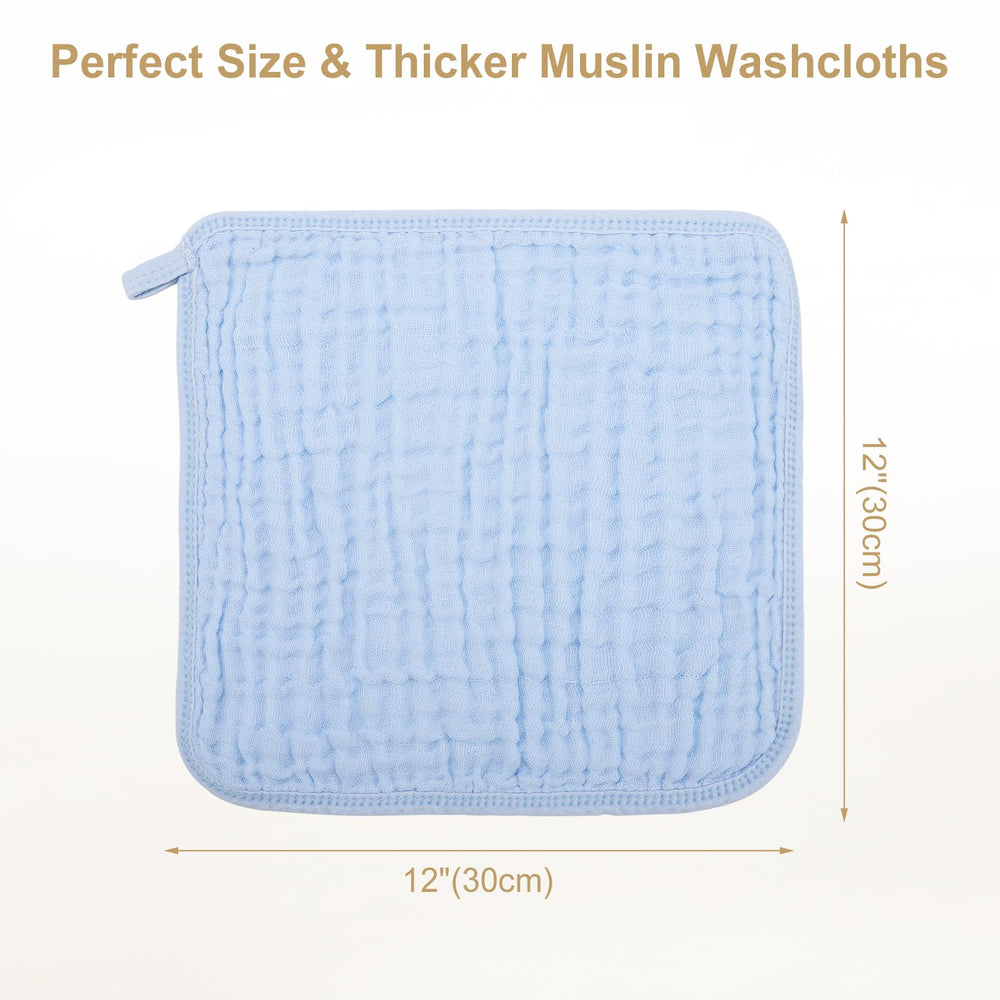 Synrroe-washcloths-fast-drying-lint-free help quick-dry playtime messes without lint.