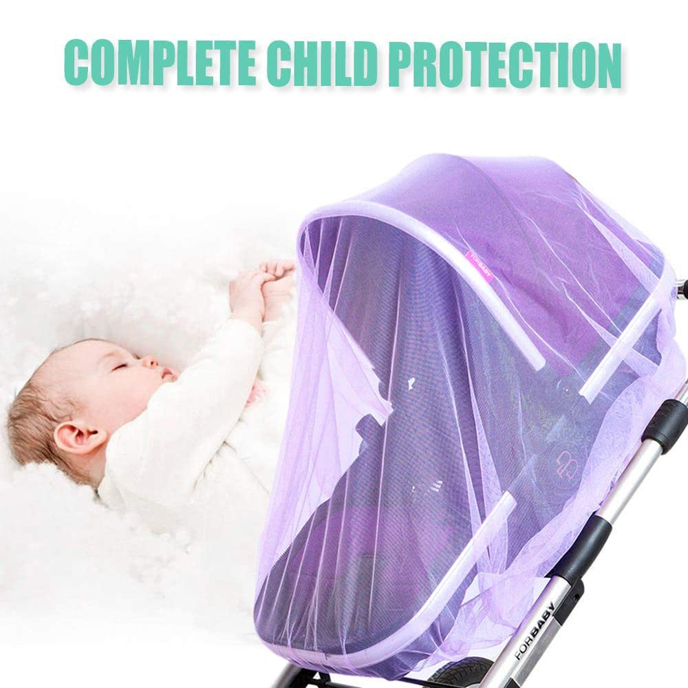Sysmie purple mosquito net portable and travel-ready for outdoor use