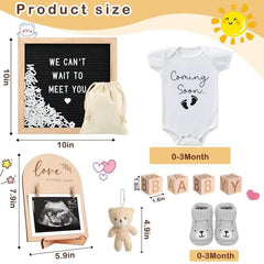 SytuHete Coming Soon baby onesie offers cozy cotton comfort