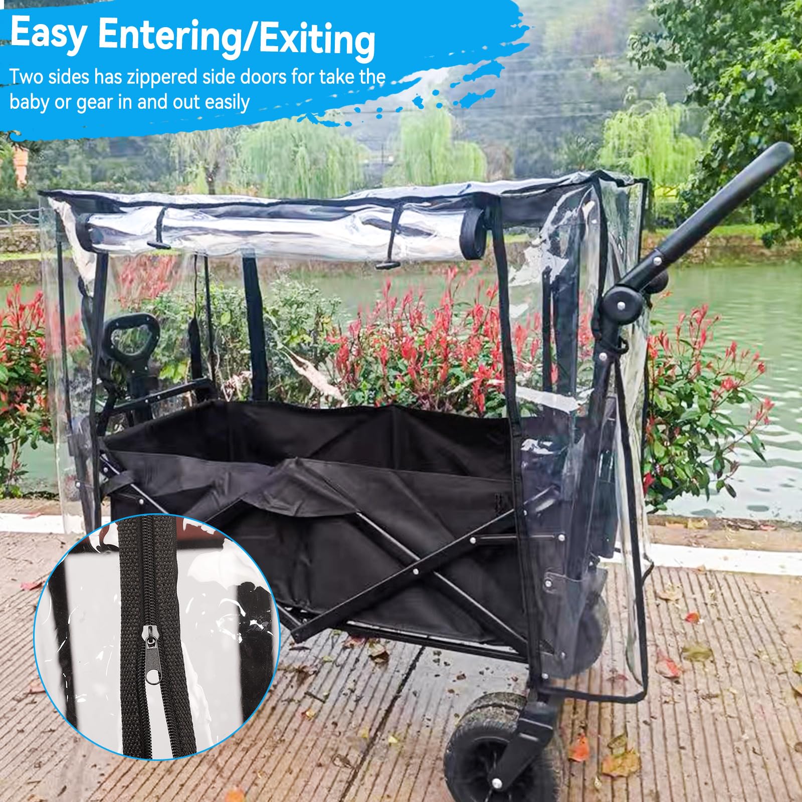 SYWAN wagon cover rain easy install remove in use
