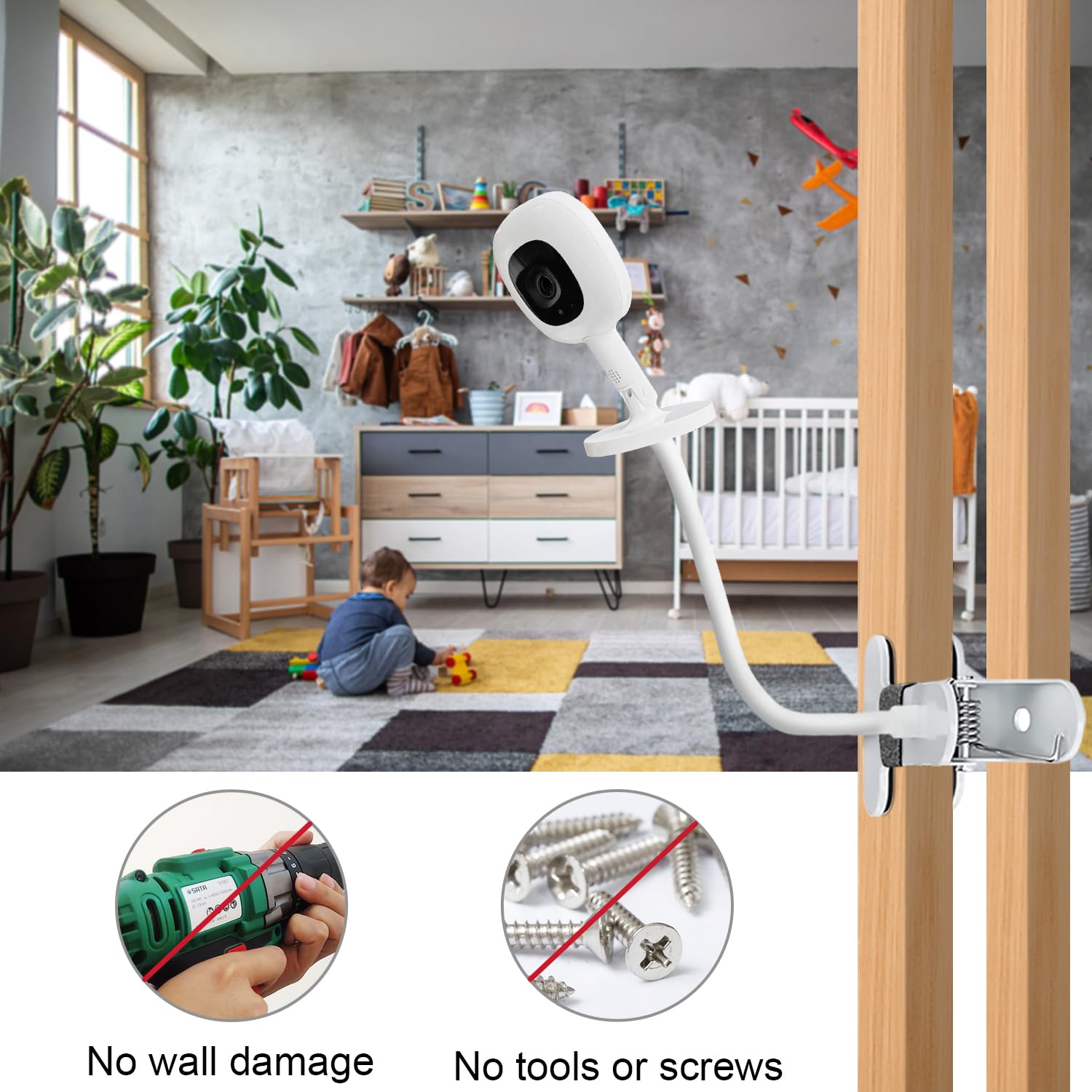 SZAOYU flexible clip mount included for risk-free installation