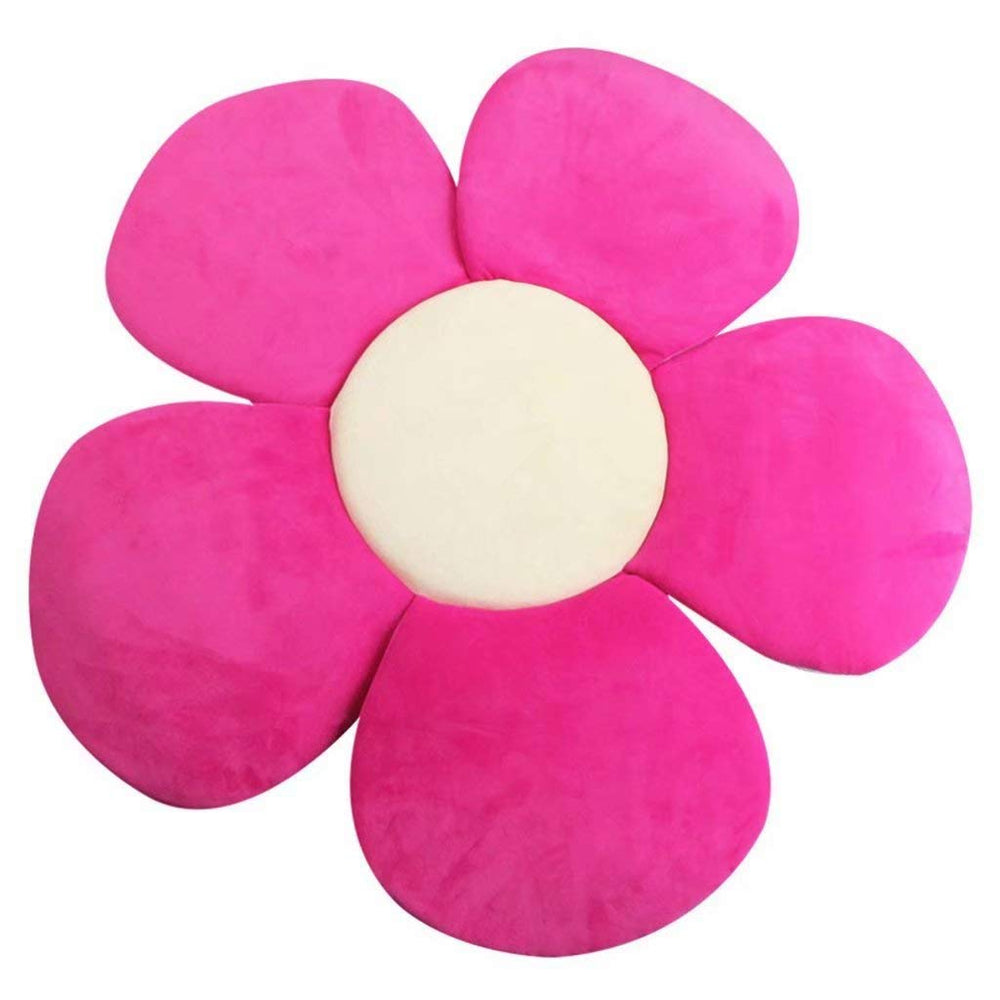 SZCQ Baby Bath Lotus Cushion front view shows contoured petals for head support.