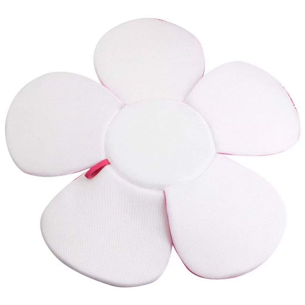 SZCQ Baby Bath Lotus Cushion size 0-6 months demonstrates secure fit for tiny swimmers.