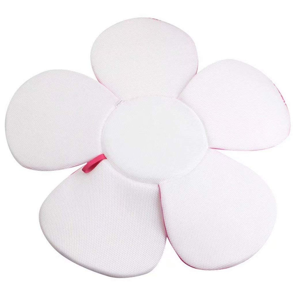 SZCQ Baby Bath Lotus Cushion size 0-6 months demonstrates secure fit for tiny swimmers.