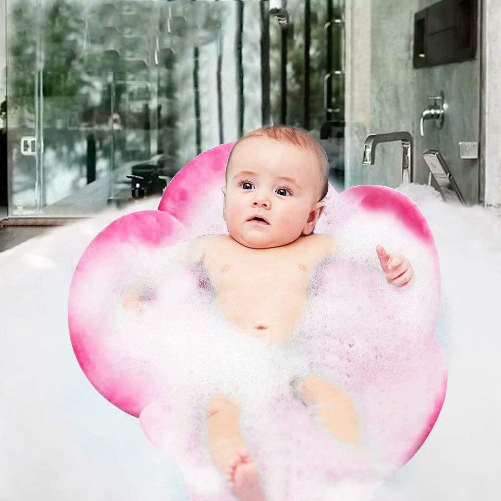 SZCQ Baby Bath Lotus Cushion soft material emphasizes cozy, gentle soaking for newborns.